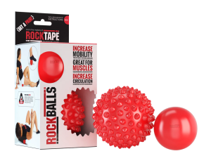 RockTape RockBalls - piłki do masażu (zestaw)